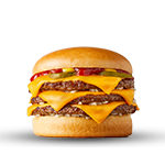 Triple Cheese Burger 
