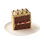 Chocolate Fudge Cake Slices 